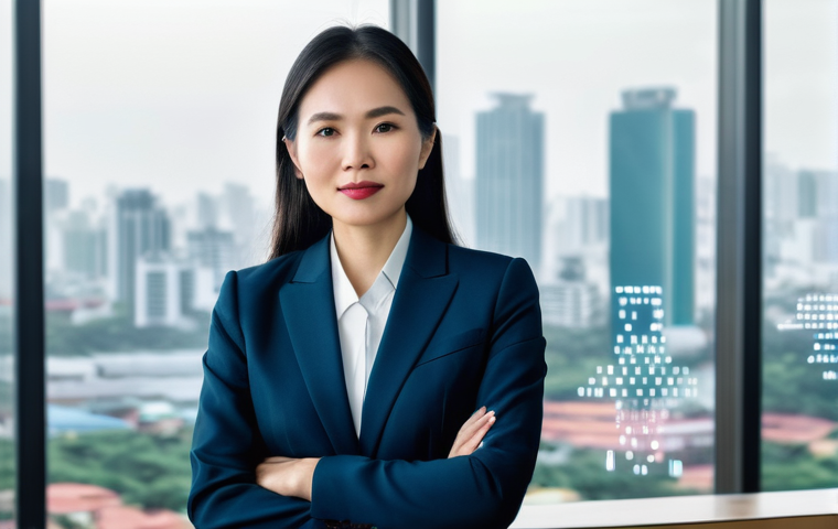 공공관리사로 성공하는 사람들의 공통점 - **Prompt 1: Strategic Vision and Breakthrough Thinking**
"A confident Vietnamese female public o...