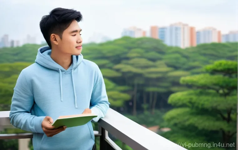 공공관리사 실기시험 준비 과정에서의 교훈 - **Prompt:** A diverse group of three Vietnamese individuals &ndash; two men and one woman, all appearing t...