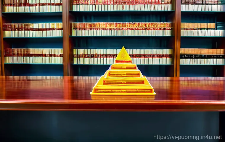 공공관리사와 관련된 법령 해석 방법 - **Prompt 1: The Hierarchical Structure of Vietnamese Law**
A visually stunning, illuminated 3D p...