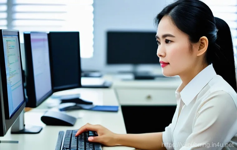 공공관리사 관련 업계 동향 - **Prompt:** "A vibrant, modern scene of a young Vietnamese professional, approximately 30 years old,...
