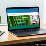 Home 20 공공관리사 취업 준비 시 참고해야 할 사이트 - A modern Vietnamese online learning platform interface displayed on a sleek laptop screen, showing d...