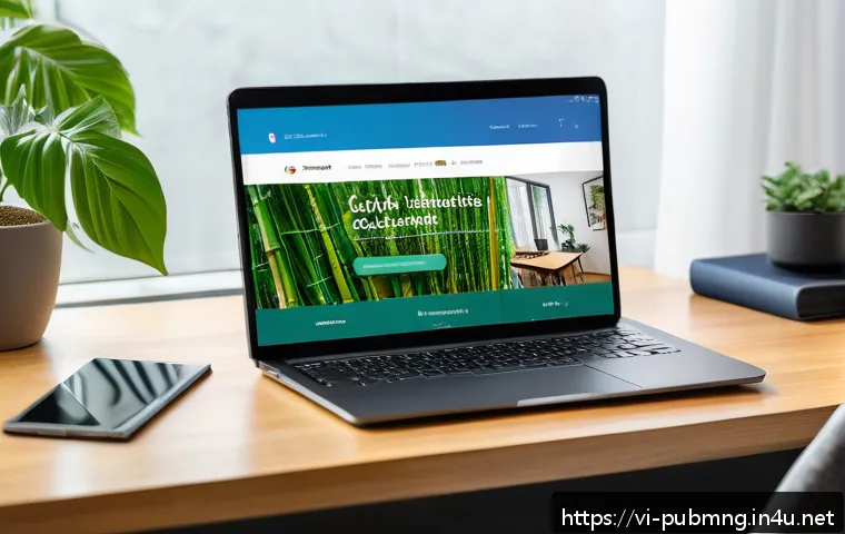 공공관리사 취업 준비 시 참고해야 할 사이트 - A modern Vietnamese online learning platform interface displayed on a sleek laptop screen, showing d...